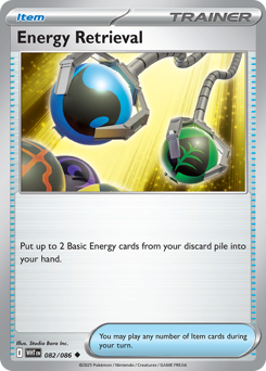 Energy Retrieval — White Flare 82/86