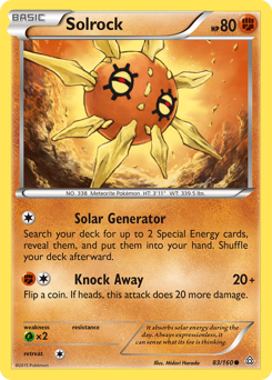 Solrock — Primal Clash 83/160