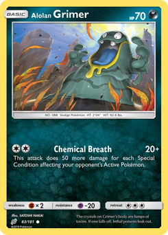 Alolan Grimer — Team Up 83/181