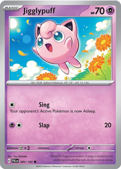 Jigglypuff — Paldea Evolved 83/193