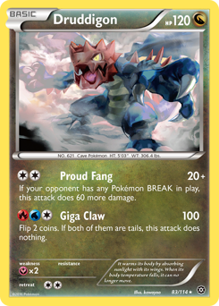 Druddigon — Steam Siege 83/114