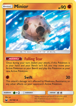 Minior — Celestial Storm 83/168