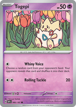 Togepi — Obsidian Flames 83/197