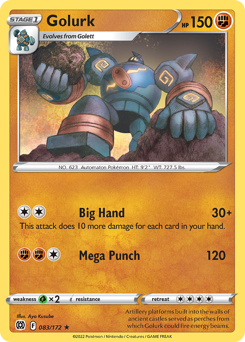 Golurk — Brilliant Stars 83/172