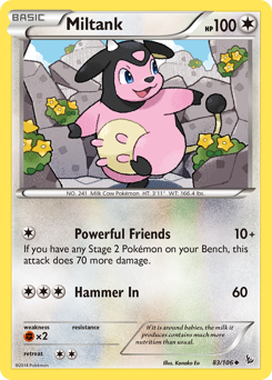 Miltank — Flashfire 83/106