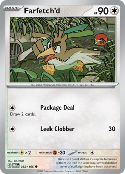 Farfetch'd — 151 83/165