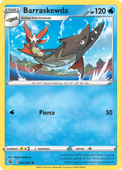 Barraskewda — Fusion Strike 83/264