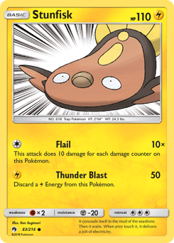 Stunfisk — Lost Thunder 83/214