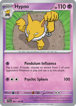 Hypno — Scarlet & Violet 83/198