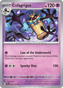 Cofagrigus — Surging Sparks 83/191