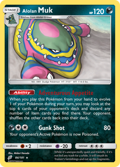 Alolan Muk — Team Up 84/181