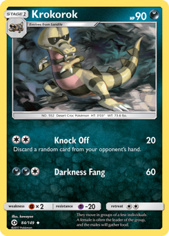 Krokorok — Sun & Moon 84/149
