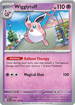 Wigglytuff — Paldea Evolved 84/193