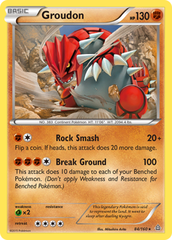 Groudon — Primal Clash 84/160