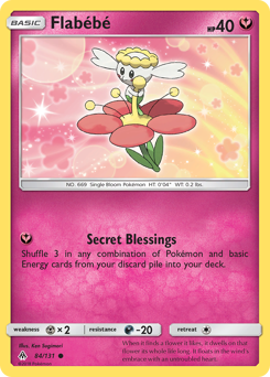 Flabébé — Forbidden Light 84/131