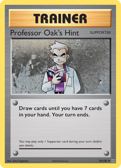Professor Oak's Hint — Evolutions 84/108
