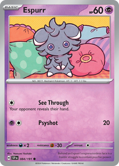 Espurr — Surging Sparks 84/191