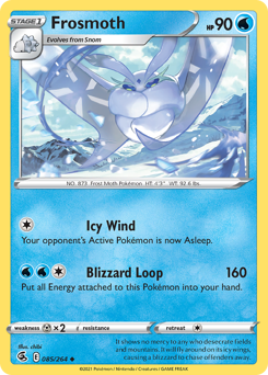 Frosmoth — Fusion Strike 85/264