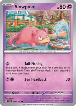 Slowpoke — Paldea Evolved 85/193