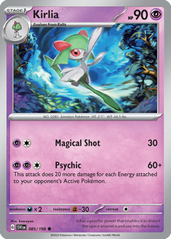 Kirlia — Scarlet & Violet 85/198