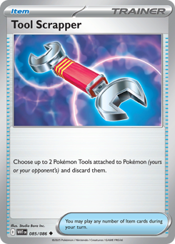 Tool Scrapper — White Flare 85/86
