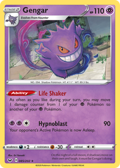 Gengar — Sword & Shield 85/202