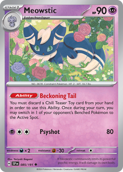 Meowstic — Surging Sparks 85/191