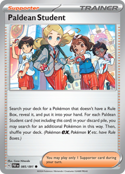 Paldean Student — Paldean Fates 85/91