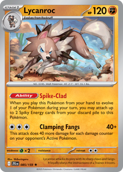 Lycanroc — Journey Together 85/159