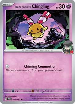 Team Rocket's Chingling — Destined Rivals 85/182