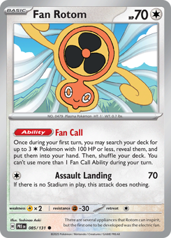 Fan Rotom — Prismatic Evolutions 85/131