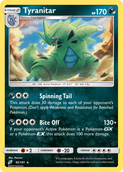 Tyranitar — Team Up 85/181