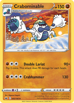 Crabominable — Chilling Reign 85/198