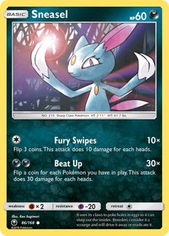 Sneasel — Celestial Storm 86/168