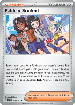 Paldean Student — Paldean Fates 86/91