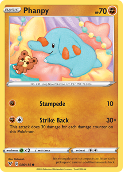 Phanpy — Vivid Voltage 86/185