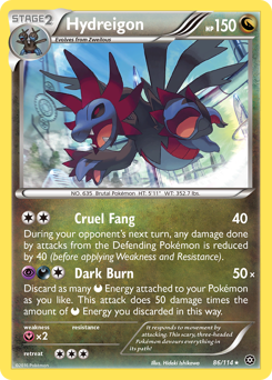 Hydreigon — Steam Siege 86/114