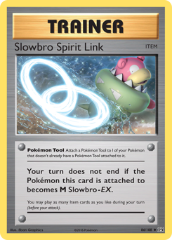 Slowbro Spirit Link — Evolutions 86/108