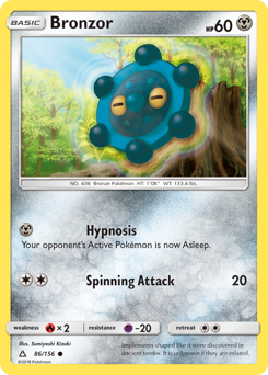 Bronzor — Ultra Prism 86/156