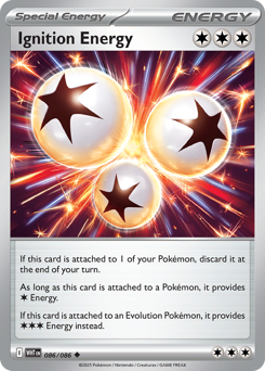 Ignition Energy — White Flare 86/86