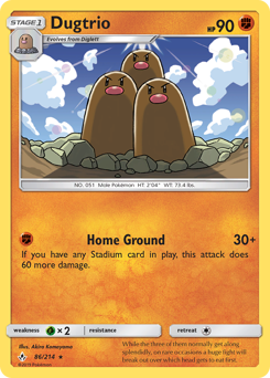 Dugtrio — Unbroken Bonds 86/214