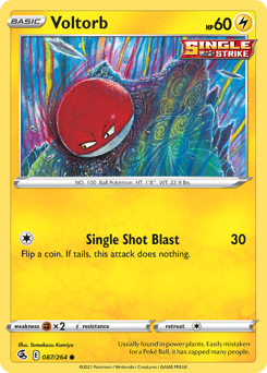 Voltorb — Fusion Strike 87/264