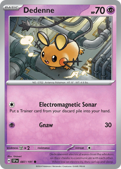 Dedenne — Surging Sparks 87/191