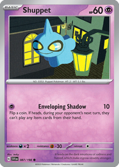Shuppet — Scarlet & Violet 87/198