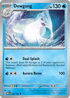 Dewgong — 151 87/165