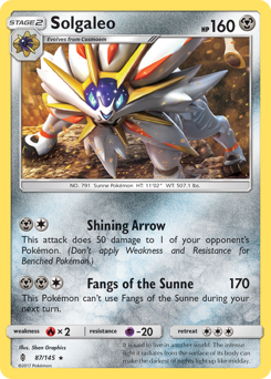 Solgaleo — Guardians Rising 87/145