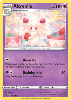 Alcremie — Rebel Clash 87/192