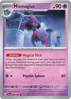 Mismagius — Paldea Evolved 88/193