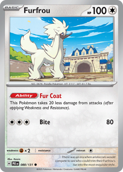 Furfrou — Prismatic Evolutions 88/131