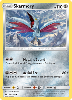 Skarmory — Sun & Moon 88/149